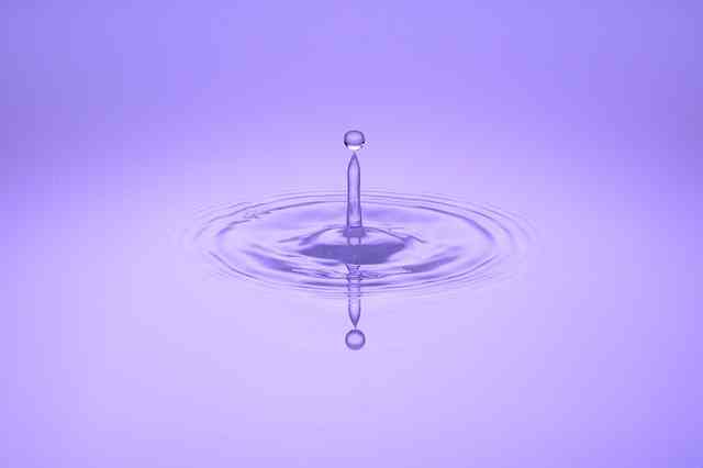 Purple Rain Drop